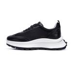 Кроссовки женские толстые низкие Chch, черный - фото