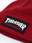 Шапка THRASHER LOGO PATCH BEANIE, красный - фото 3