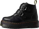 Ботинки Dr. Martens Devon Flower, цвет Black Milled Nappa - фото 4