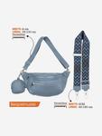 Сумка через плечо SevaBags, пыльно-синий - фото 3
