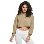 Худи Urban Classics Oversized Cropped, зеленый - фото