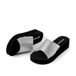 Шлепанцы женские Boree, серебряный - фото 4