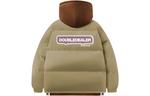 Double Dealer Пуховик Unisex, Khaki+Caramel Sweatshirt - фото 12