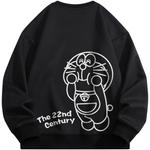 Свитшот унисекс Doraemon, черный (в комплекте с брюками) - фото 9