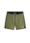 Шорты для плавания MTE EVERRIDE SCALLOPED SOLID BOARD Vans, зеленый - фото