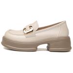 Лоферы женские Dusto, бежевый - фото