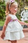 Детское платье Mayoral, белый - фото
