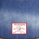 Сумка-хобо True Religion Horseshoe pocket Medium, белый - фото 5