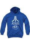 Молодежная толстовка с логотипом джойстика Atari Gildan, синий - фото