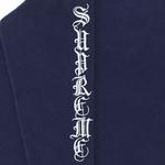 Топ Supreme Old English Long-Sleeve Top Navy, синий - фото 2