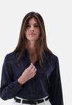 Блуза van Laack Button-down blouse, Blue White/Blue - фото 4