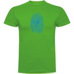 Футболка Kruskis Biker Fingerprint, зеленый - фото