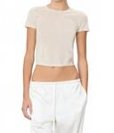 Укороченный топ Van In Bone Eterne, Bone - фото