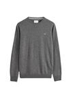 Джемпер SUPERFINE CREW NECK GANT, серый - фото 2