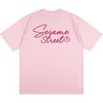 Футболка унисекс SESAME STREET, белая (светящаяся в темноте версия) - фото 10