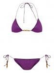 Бикини с блестками Oséree, фиолетовый - фото