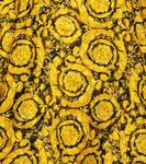 Кафтан из хлопка и шелка с принтом в стиле барокко Versace, разноцветный - фото 3