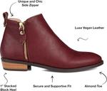 Ботинки Journee Collection womens Ellis, Wine - фото 2