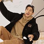 Пуховик унисекс Kappa, черный-990 - фото 9