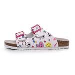 Шлепанцы унисекс Golofi, цвет 101 small flowers - фото 32