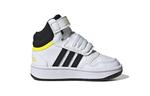 Обувь Hoops Mid Toddler TD Mid-top Белый, черный, желтый Adidas Neo - фото 2