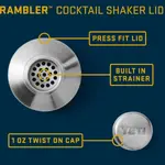 Коктейльный шейкер Рамблер YETI, Navy - фото 10