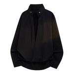 Рубашка Unisex Stand Collar Moderate Mock Two Piece X1617, coffee - фото 4