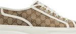 Кроссовки Gucci GG Sneaker 'Interlocking G - Beige', кремовый - фото 2