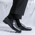 CHILANG Мужские черные лоферы - фото 6