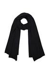 Шарф Massimo Dutti Scarf, Black - фото