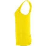 Женский спортивный топ без рукавов Sols, Neon Yellow - фото 3