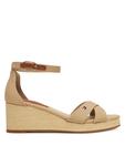 Эспадрильи Flag Criss-Cros Mid Wedge Espad FW0FW08481 Tommy Hilfiger, бежевый - фото