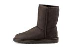 Ботинки зимние женские UGG Classic Short, темно-коричневый - фото
