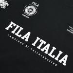 Футболка retro time tee 'black' Fila Fusion, черный - фото 4