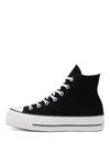 Черный Белый Chuck Taylor All-Star Hi Platform Converse, черный - фото 4