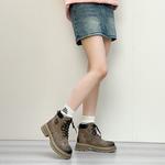 Мужские ботинки Cahhrrn X Martin Boot Men Beige Weishibangwei - фото 11