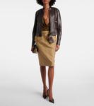 Кожаная куртка Tom Ford, Dark Chocolate - фото 2