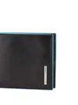 Кожаный кошелек PIQUADRO, черный - фото 3