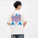 Футболка унисекс Cotton, коричневый - фото 13