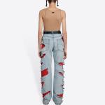 Джинсы мужские синие Balenciaga, синий - фото 4