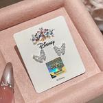 Disney Серьги-гвоздики Princess S925 серебро - фото 9