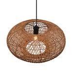 Подвесной светильник Trio Hedda, ротанг/сталь - 1 пламя - фото 8