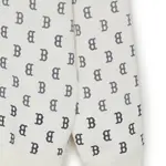 Бостон Ред Сокс монограмма свитшот унисекс крем MLB, кремовый - фото 5