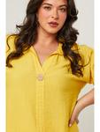 Блузка Curvy Lady, желтый - фото 4