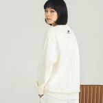 Толстовка унисекс белая New Balance, белый - фото 2