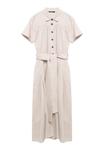 Платье-рубашка Big Star, бежевый - фото