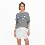 X Thisisneverthat Вязаный свитер Унисекс Светло-серый Champion - фото 6