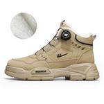 Мужские ботинки Martin Boots Khaki WARRIOR, черные (на флисовой подкладке) - фото 9