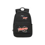 LINING Полиэстеровый рюкзак обычный унисекс черный, Comic Figure Print - фото 6