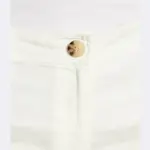 Льняные шорты стандартного кроя Max&Co., экрю - фото 4